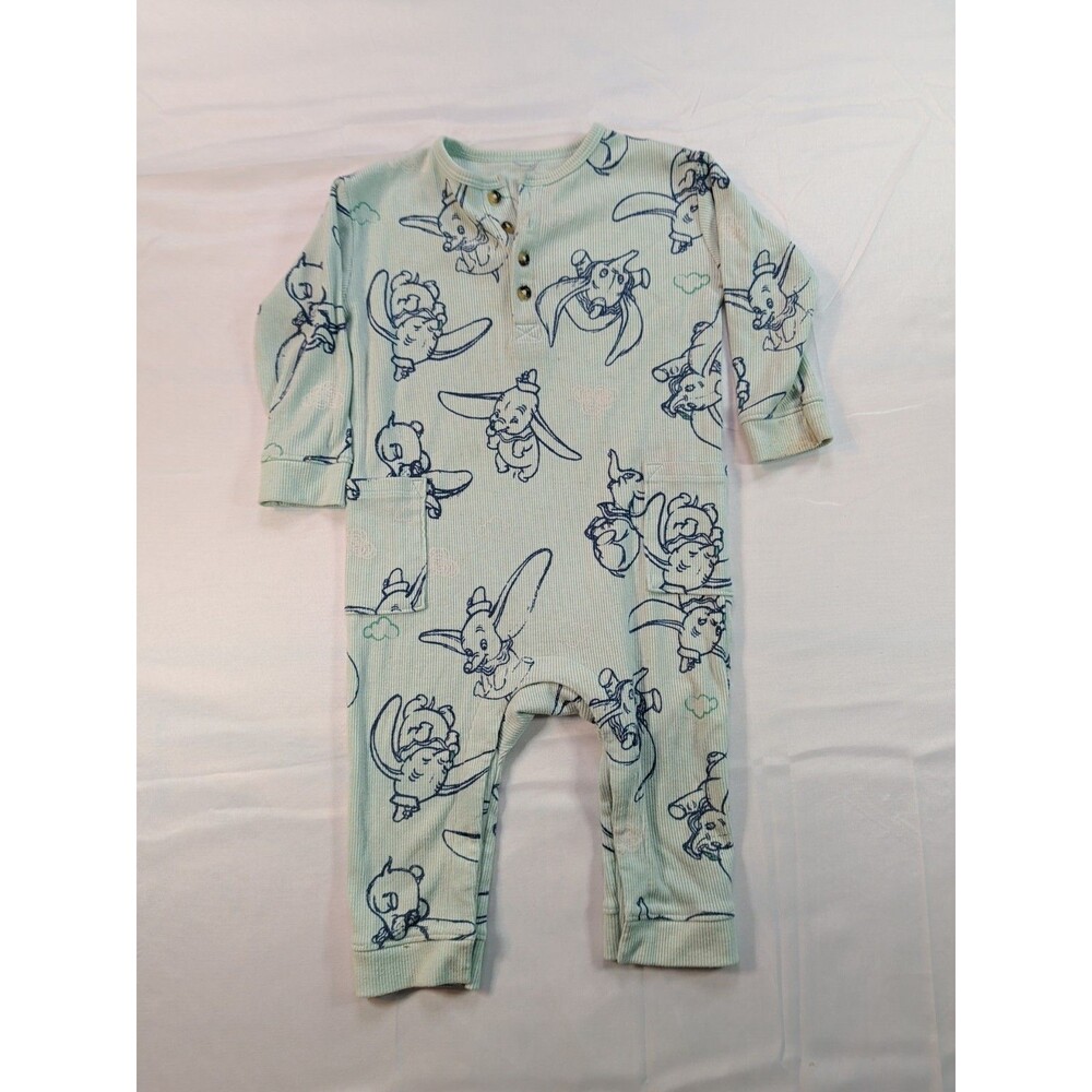 Jumping Beans Disney Dumbo Baby Jumpsuit US Size 18 Months Snap Closure